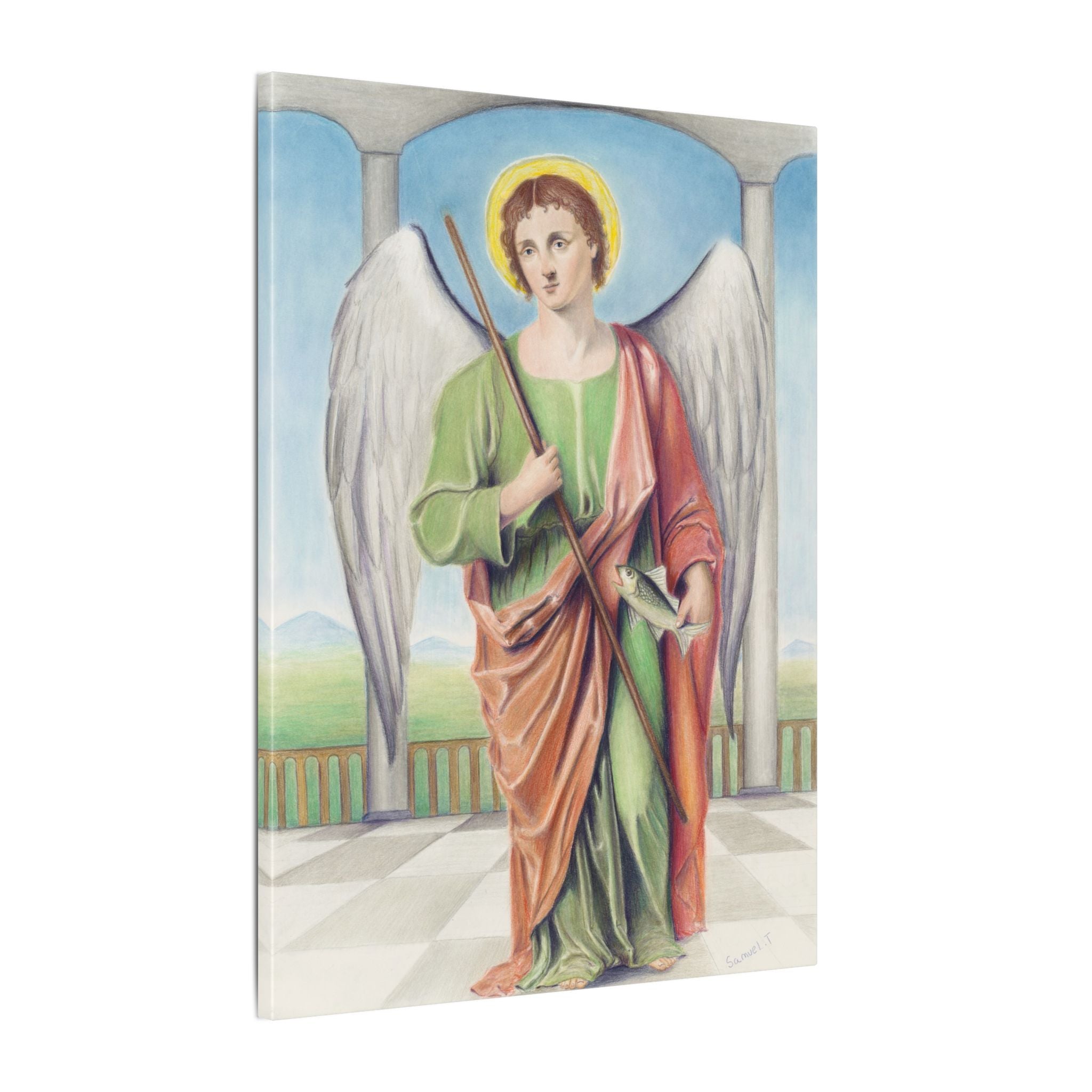 Saint Raphael the Archangel Printify
