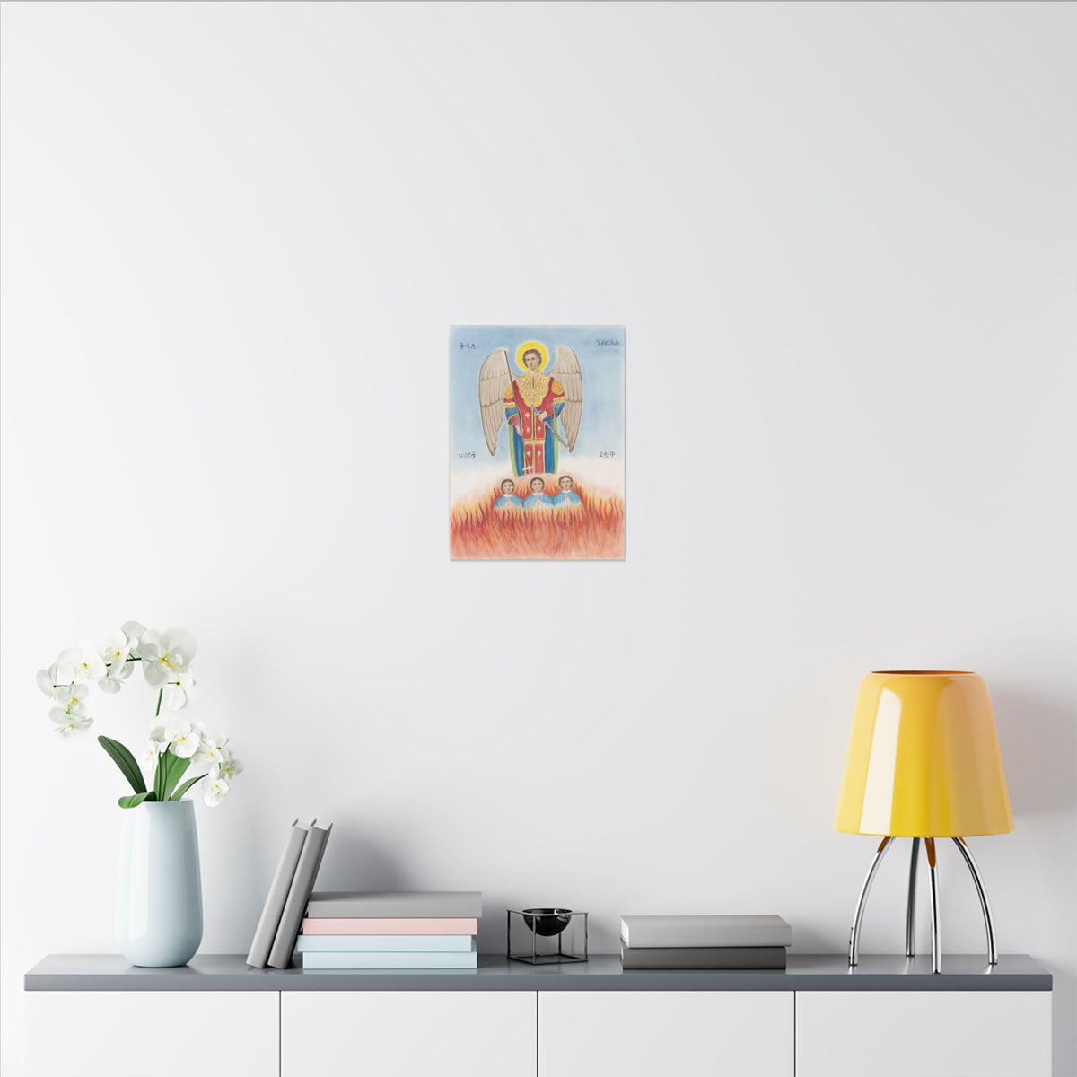Saint Gabriel and the Three Holy Youths