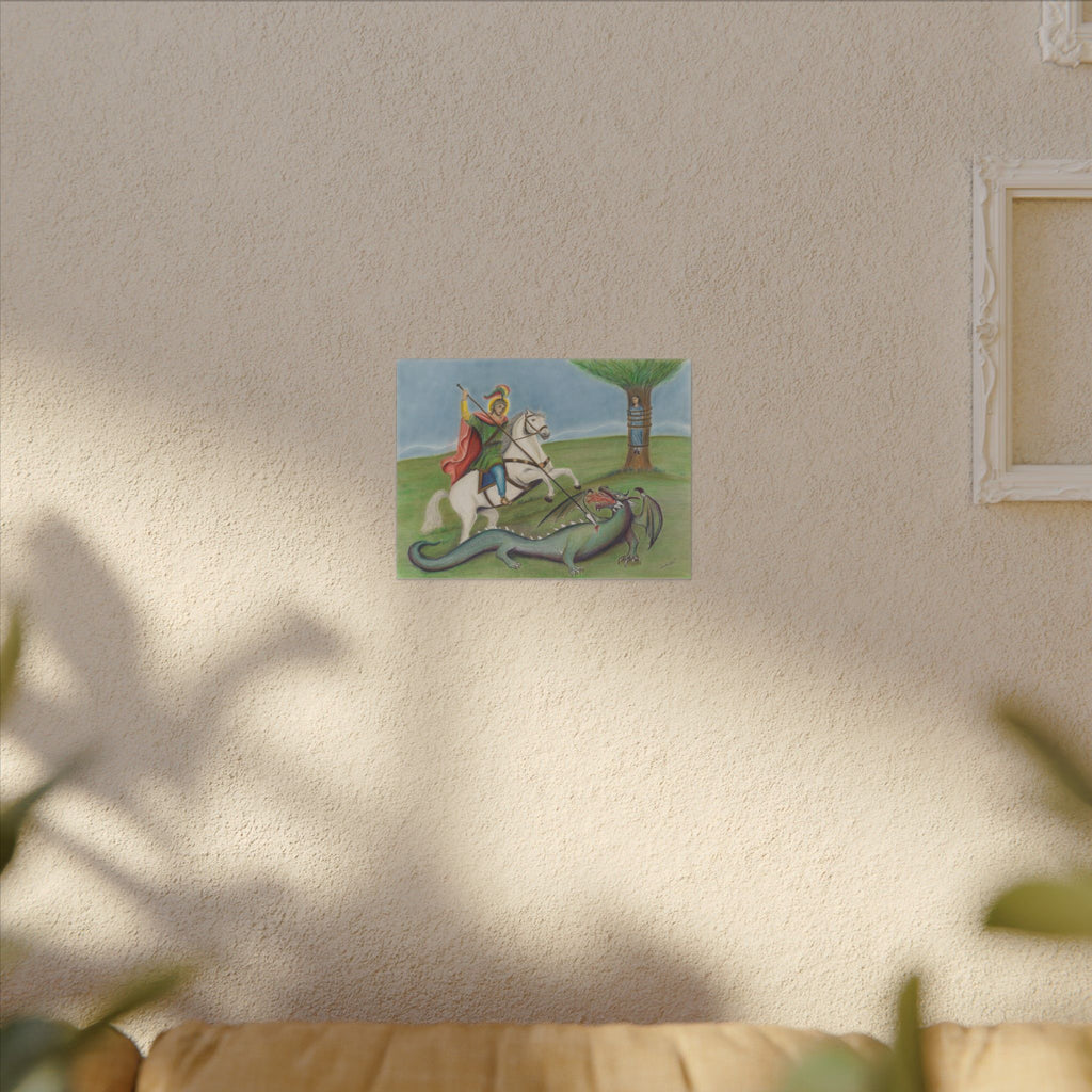 Saint George and the Dragon Printify
