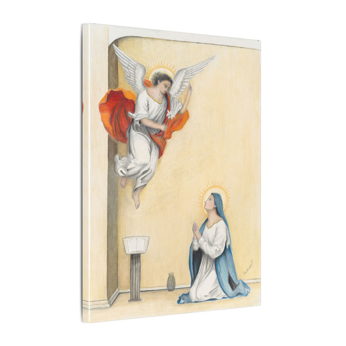 The Annunciation of The Virgin Mary Printify