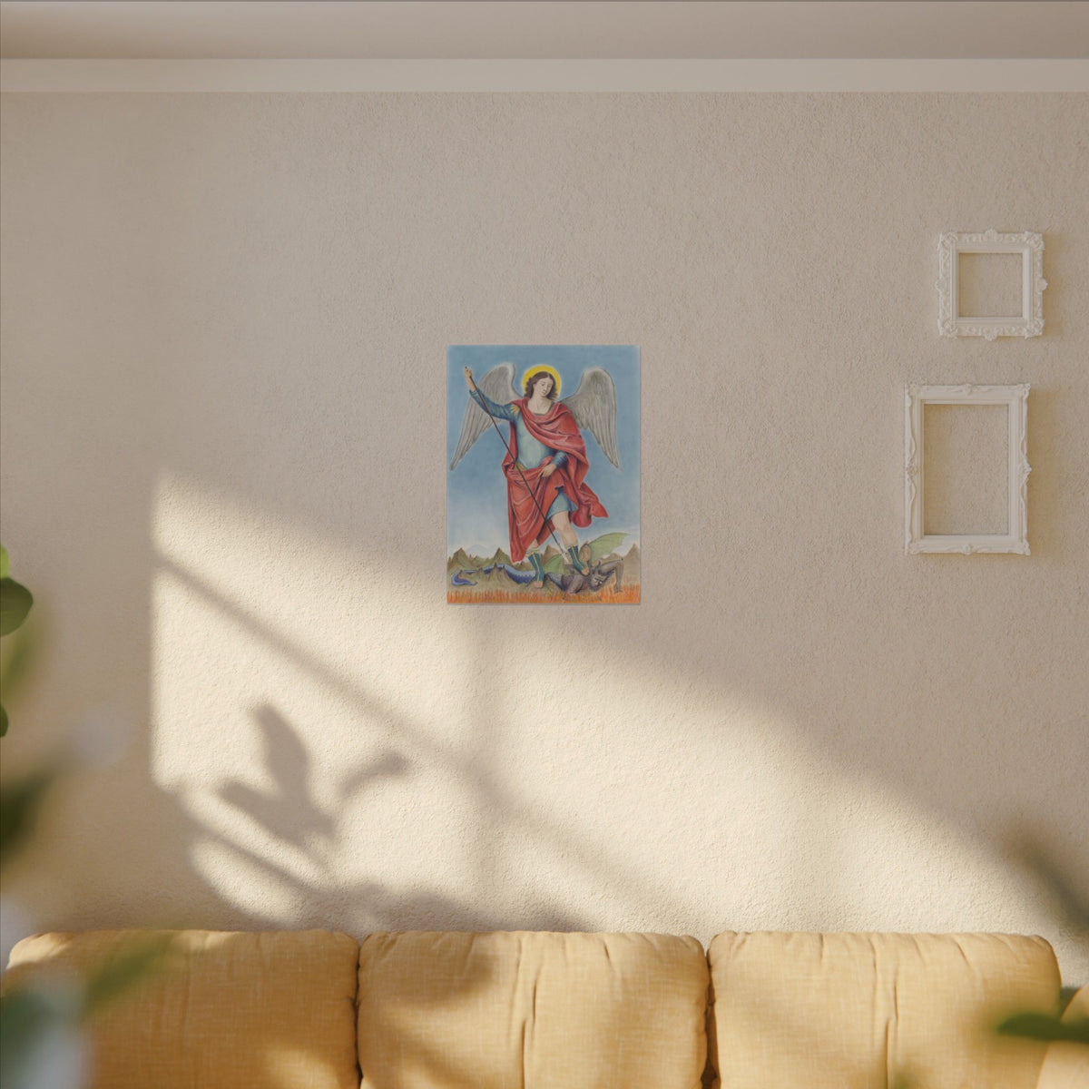 Saint Michael Vanquishing Satan Printify