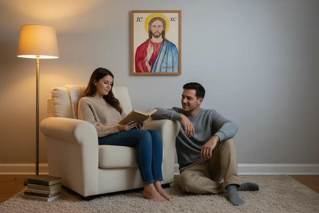 Christ oak frame lifestyle