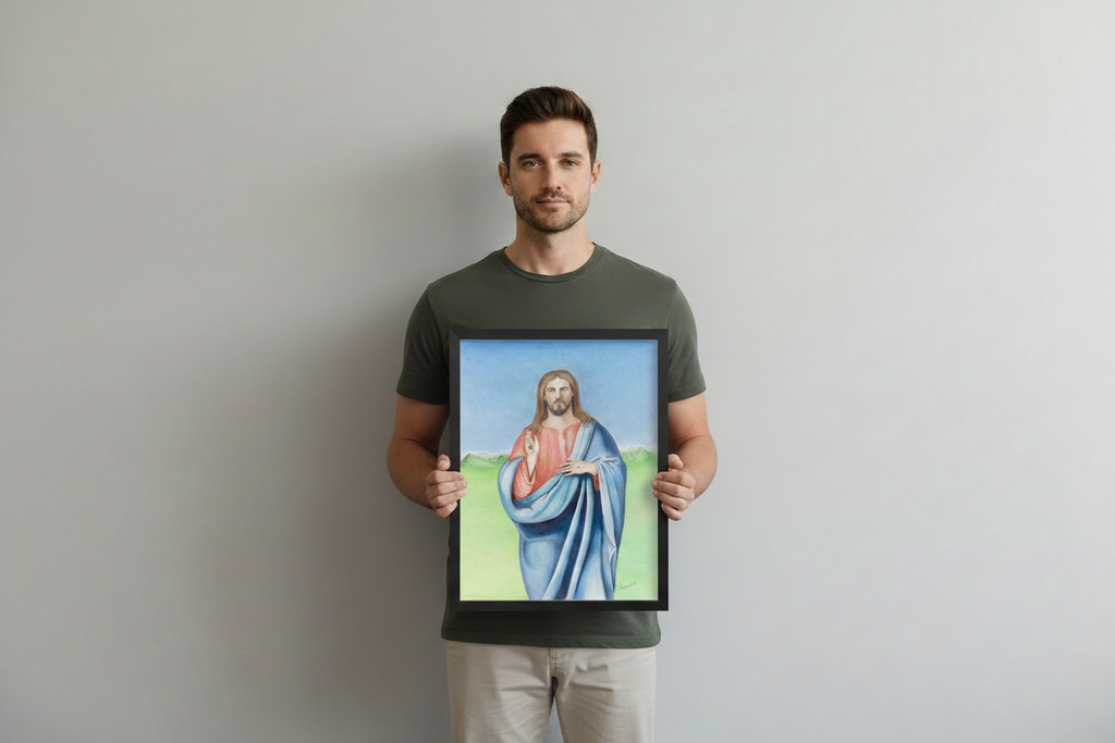 Christ Pantocrator Led By Faith