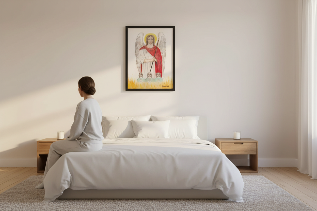 Saint Gabriel black frame lifestyle