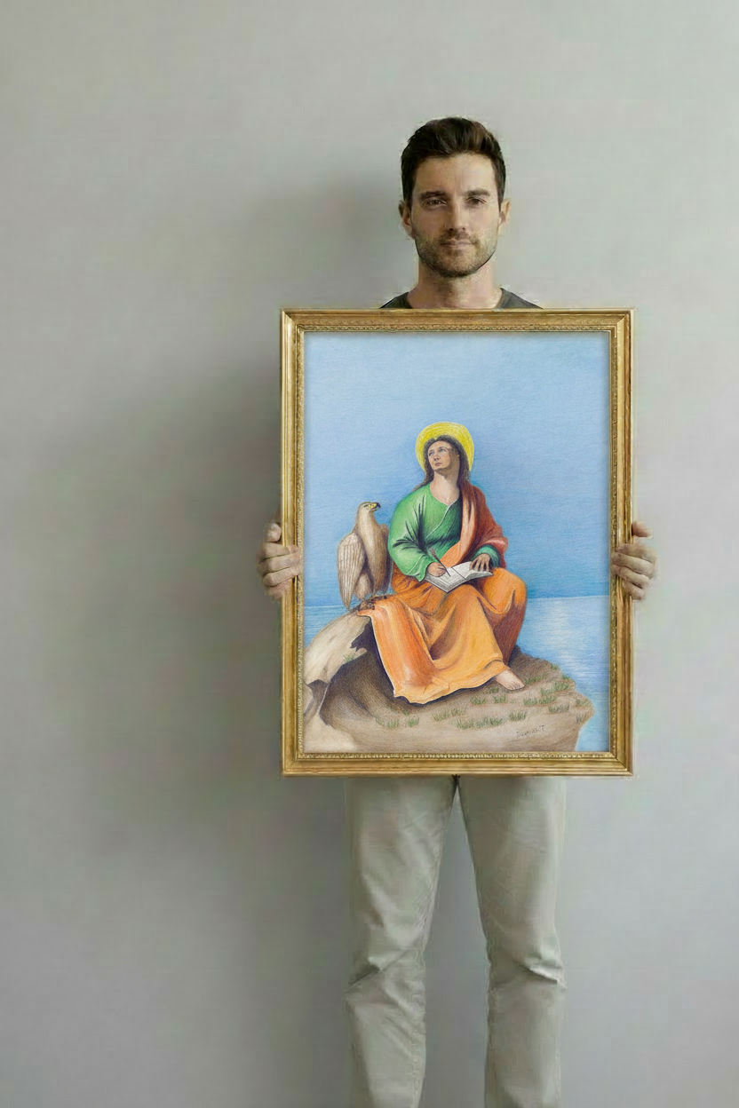 Saint John — Gold Frame