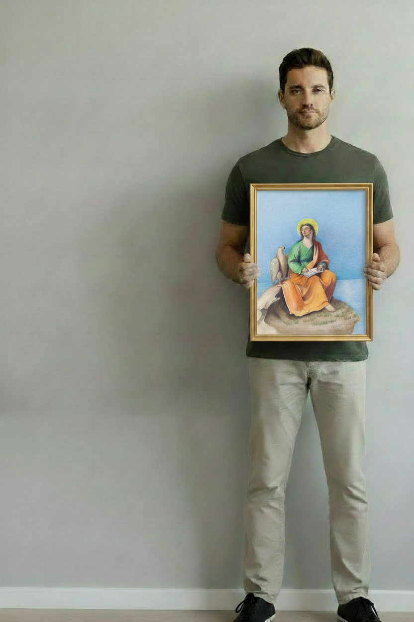 Saint John Small Gold Frame
